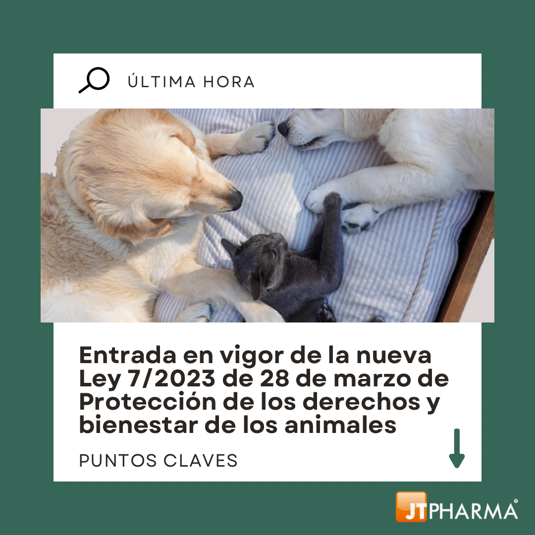 LEY DE PROTECCIÓN DE LOS DERECHOS Y BIENESTAR DE LOS ANIMALES